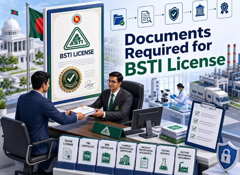 What Documents Are Required to Obtain a BSTI License in Bangladesh?