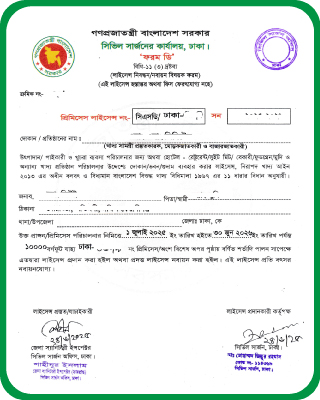 Premises License